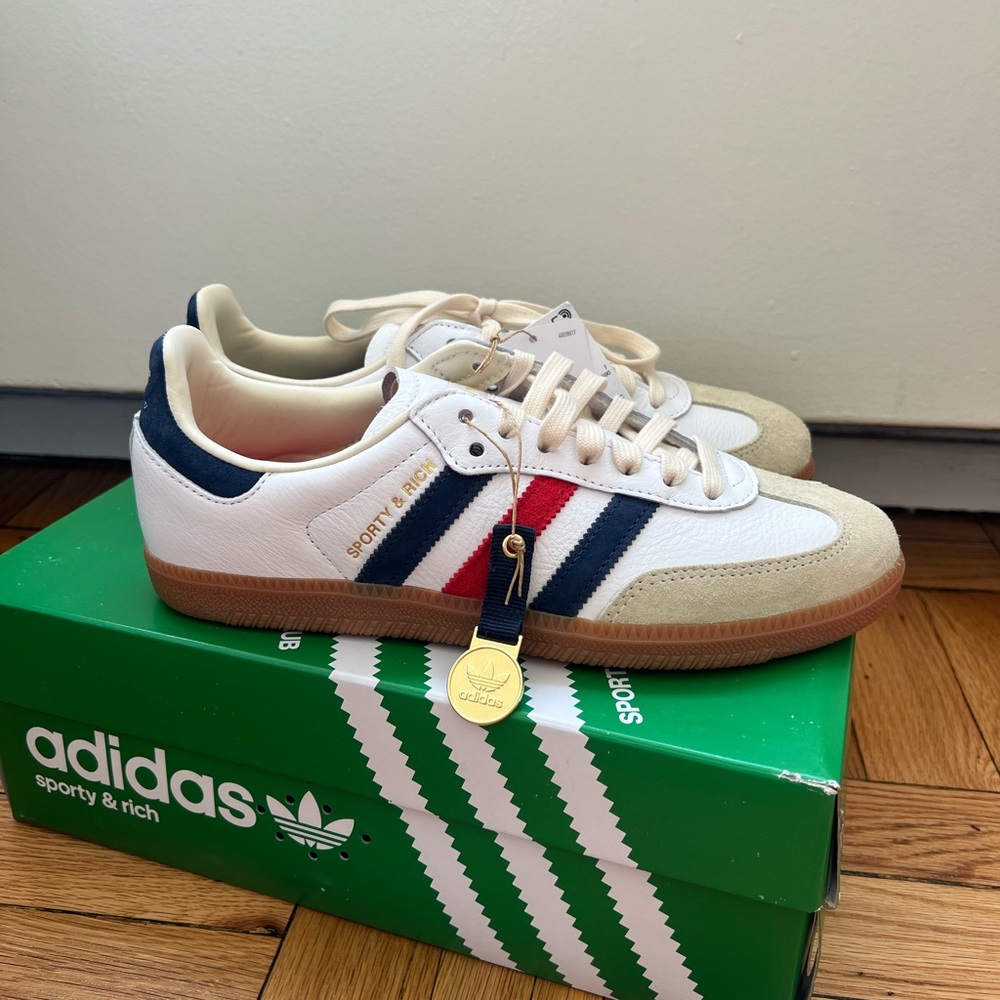 NWT Sporty and Rich Adidas Sambas